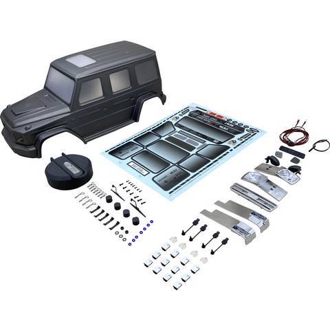 Reely RE-7068321 Ersatzteil Karosserie mit Licht für 1:10 Crawler Free Men Pro - 4064161167688