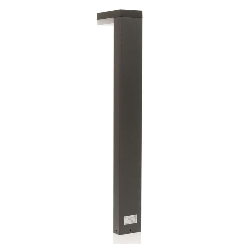 Lindby Pollerleuchte Gartenleuchte Chioma LED Wegeleuchte mit Sensor anthrazit - 4251096556476