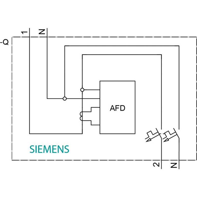 Siemens Brandschutzschalter 5SV60166KK20 FI-Schutzschalter 20A IP20 230V 2-polig - 4001869565002