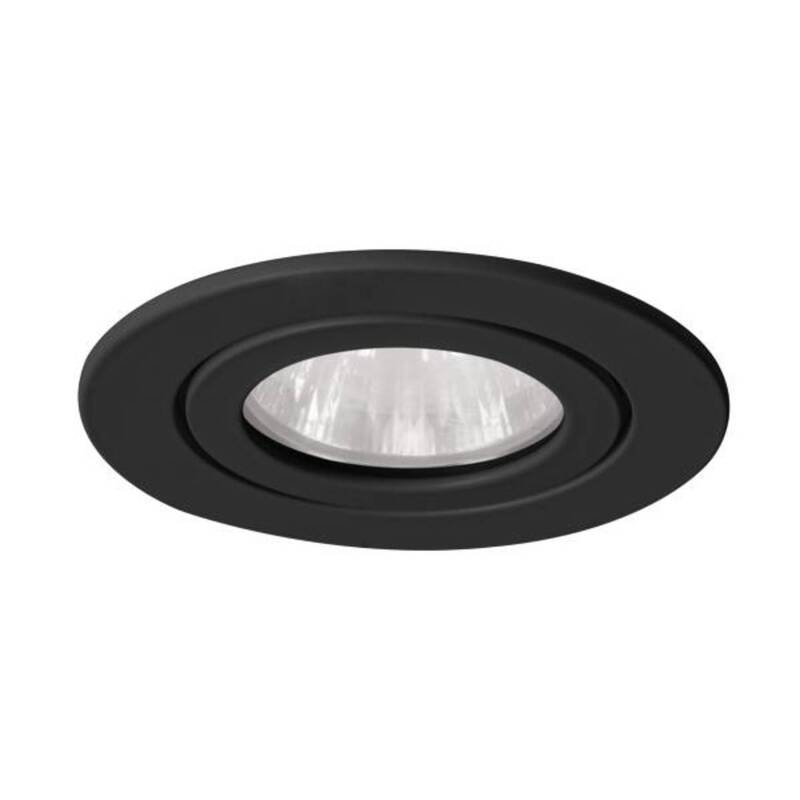 Brumberg Einbauring Einbaustrahler Downlight Schwarz GX5,3 LED Edelstahl Rund - 4251433957621