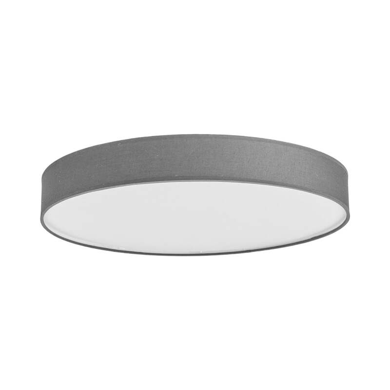 Lindby Deckenlampe Deckenleuchte Saira LED Lampe Leuchte grau Ø50cm 3000K - 4251096522174