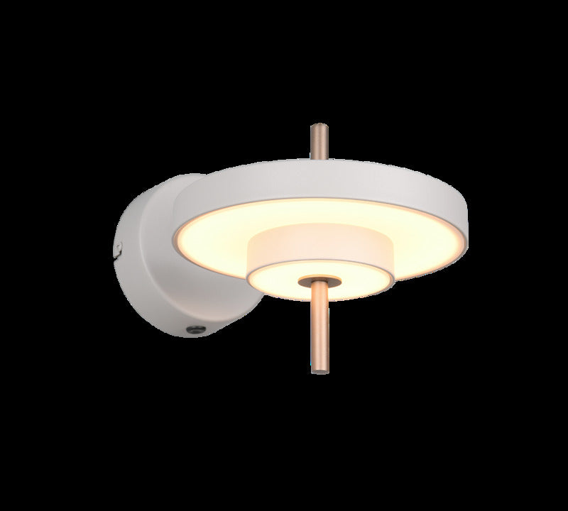 Trio Wandleuchte Wandlampe LED KEATON Metall Warm Grey Schalter FLEXconnect - 4017807655773