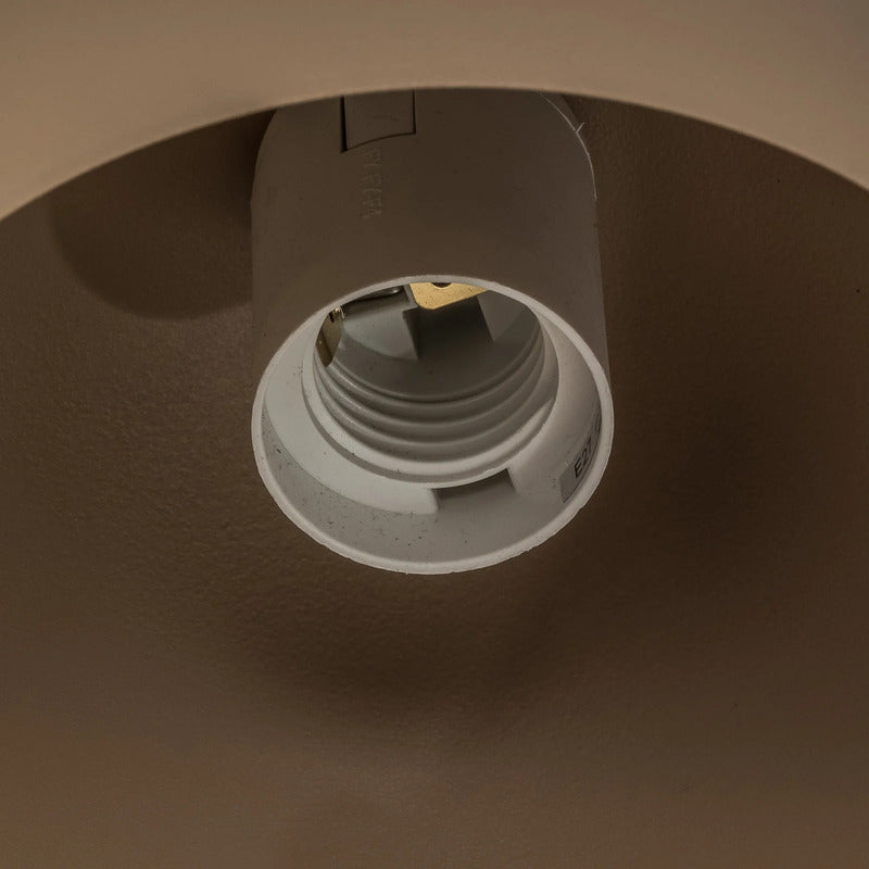 Hängelampe Sool 5-flammig LED Pendelleuchte dimmbar beige matt Stahl 95cm - 5907565912166