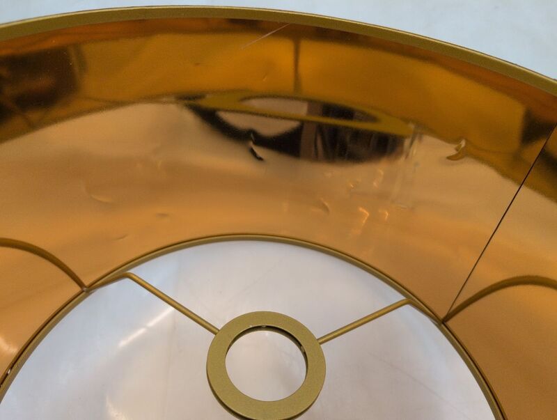 KARE Mamo Deluxe Tischleuchte gold kippbar Schreibtischlampe Bürotischlampe E27 - 4025621678632