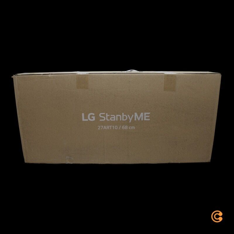 LG Lifestyle TV StanbyME TV Fernseher Smart TV 27 Zoll Full HD WLAN Weiß LED - 8806084632395