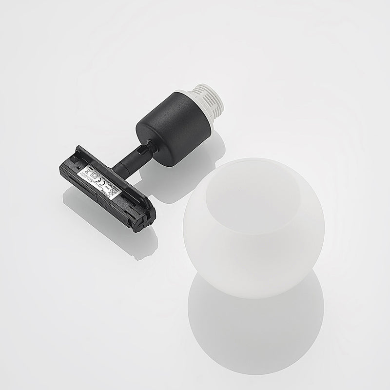 Lindby Schienenspot Linaro E14 schwarz 10 cm dimmbar IP20 1-Phasen 3000 K - 4251911701388