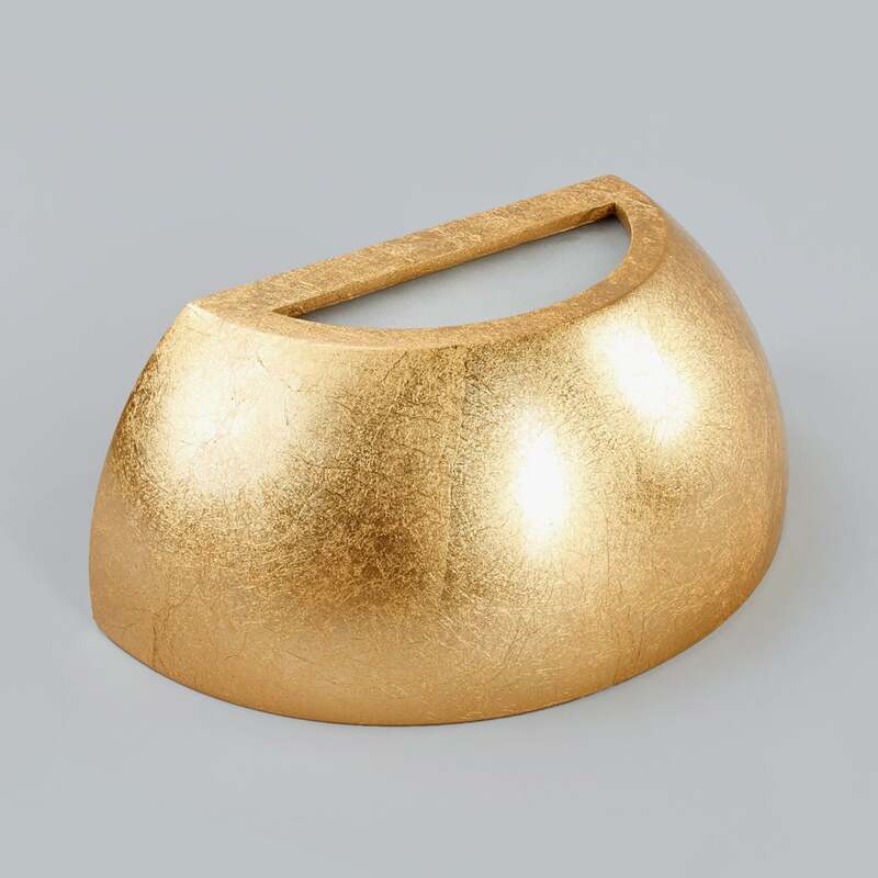 Lindby Wandleuchte Hängeleuchte Kolja LED Wandlampe Lampe dimmbar gold 25cm - 4251096525878