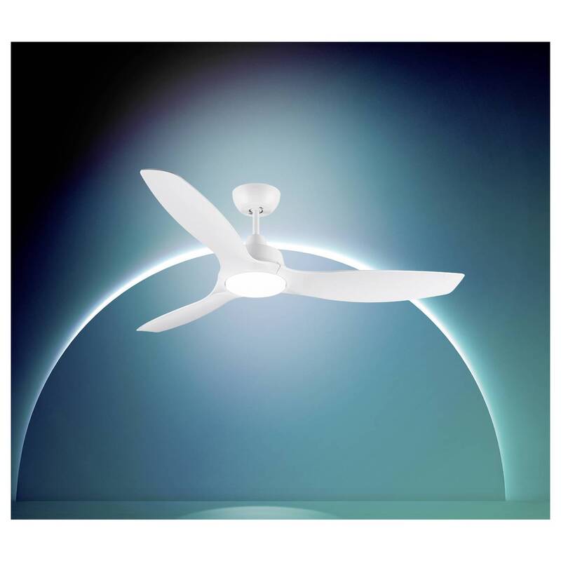 Philips Deckenventilator Ventilator LED Licht Weiß Fernbedienung Wohnzimmer - 8721103128720