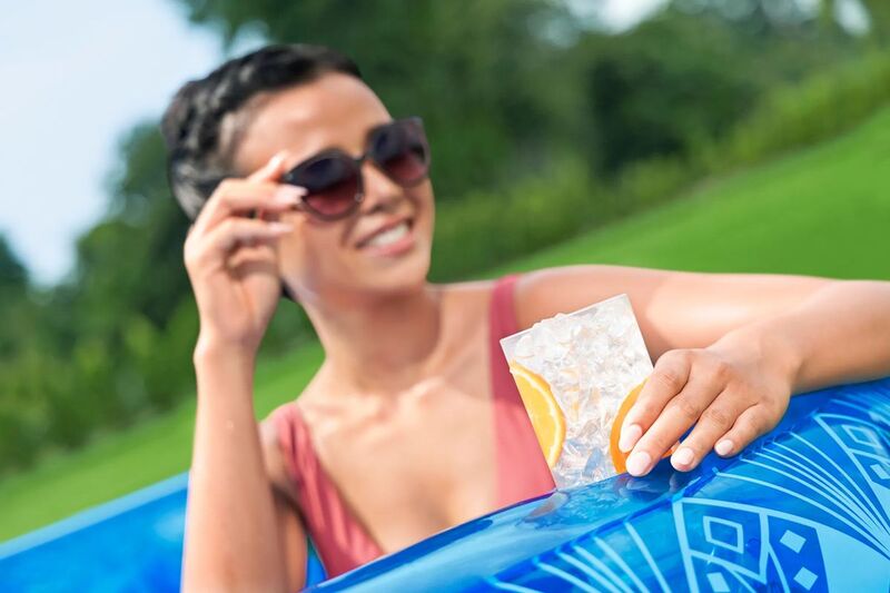 Bestway Uppblsbar Pool Extra Stark Bl Bohemisk 168x53 Cm +6 r Trdgrd 54479 - 6941607368404