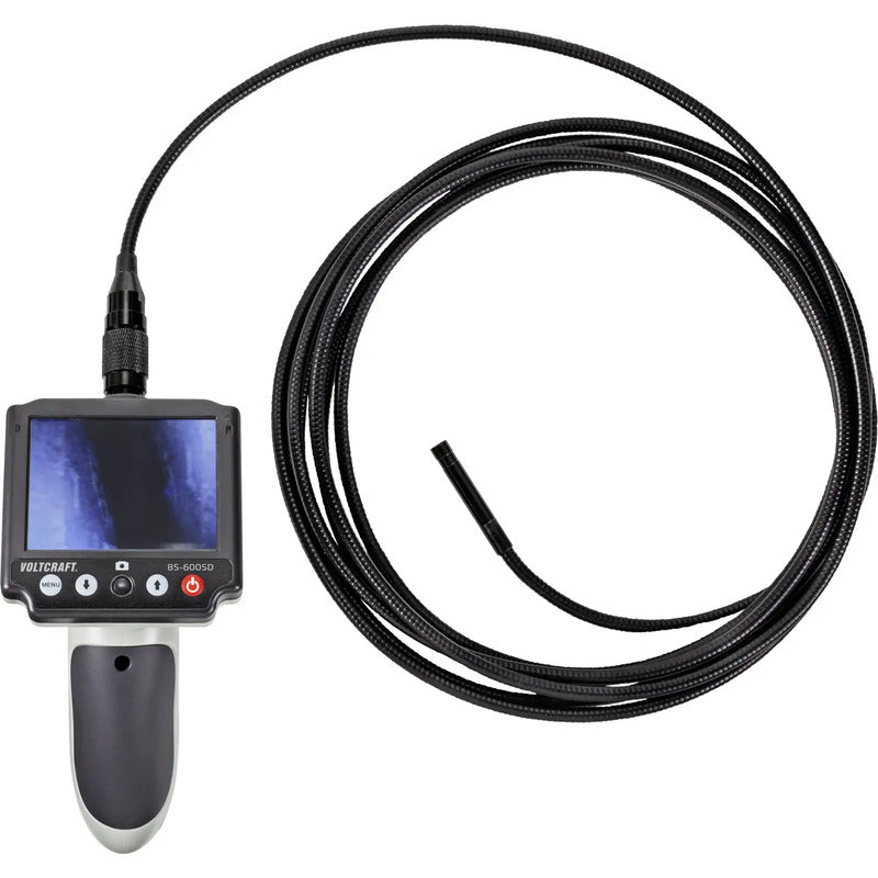 VOLTCRAFT BS 600SD Endoskop Sonden 8 mm Sonden Länge 5m Endoskopkamera Prüfgerät - 4064161041278
