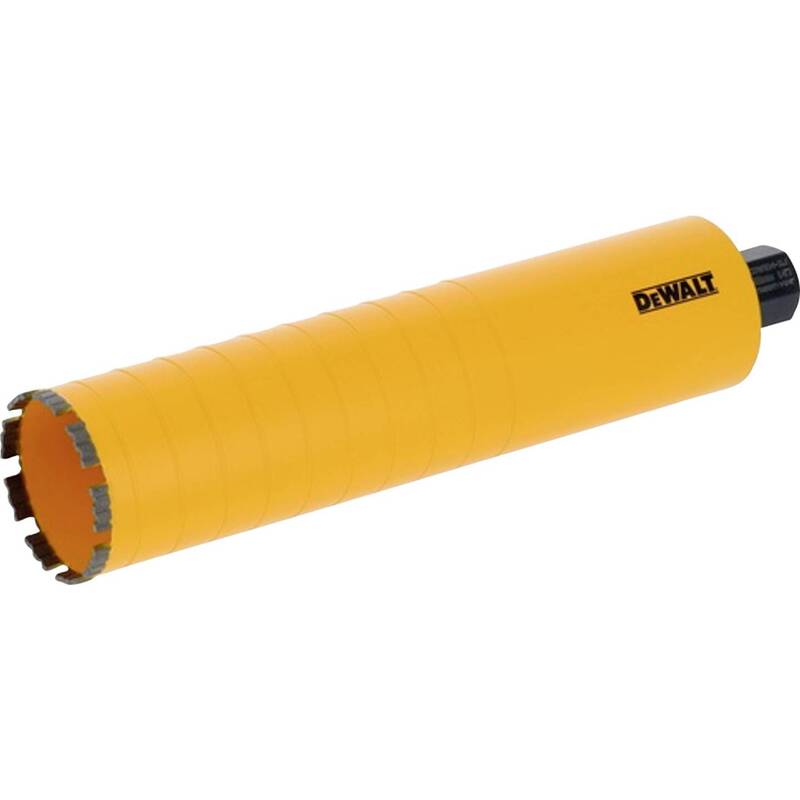DeWalt Diamantnassbohrkrone Bohrer 117mm Mauerwerk 400mm Arbeitslänge 1 ¼“ UNC - 5054905326234