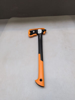 B-Ware Fiskars Universalaxt X-series X24 Holzspalter Gartenwerkzeug leicht schwarz M