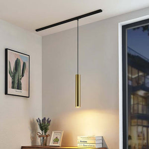 B-Ware Lindby Pendelleuchte Hängelampe Linaro Deckenlampe schwarz/gold 40 cm