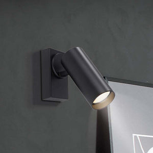 B-Ware SCHÖNER WOHNEN-Kollektion Wandstrahler RIK LED Wandleuchte Lampe schwarz 20cm