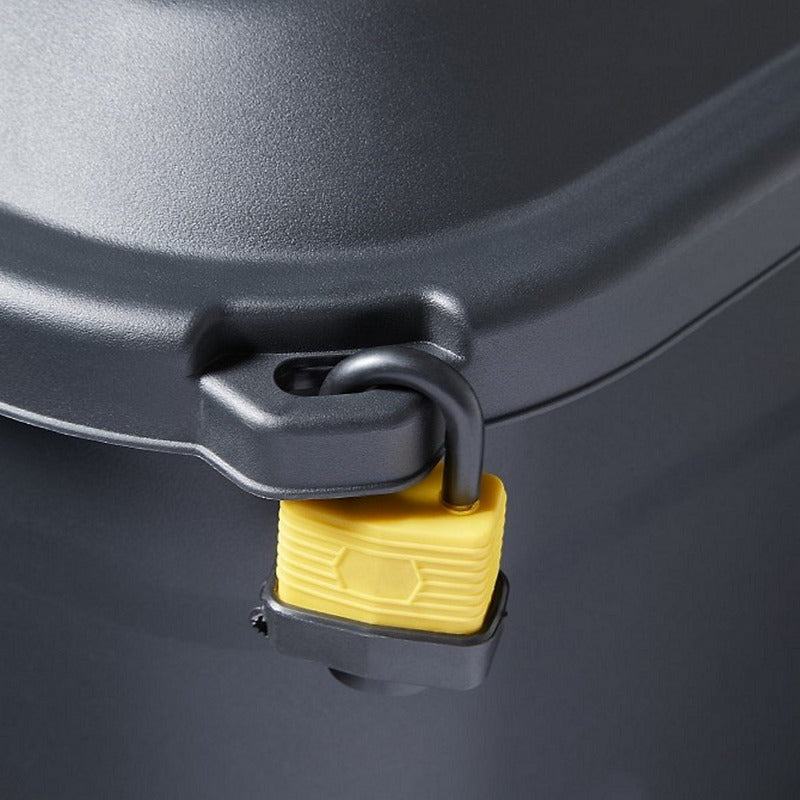 Kreher Transportbox Kissenbox Aufbewahrung XXL 145 Liter Rollen Deckel Box - 5021711047776