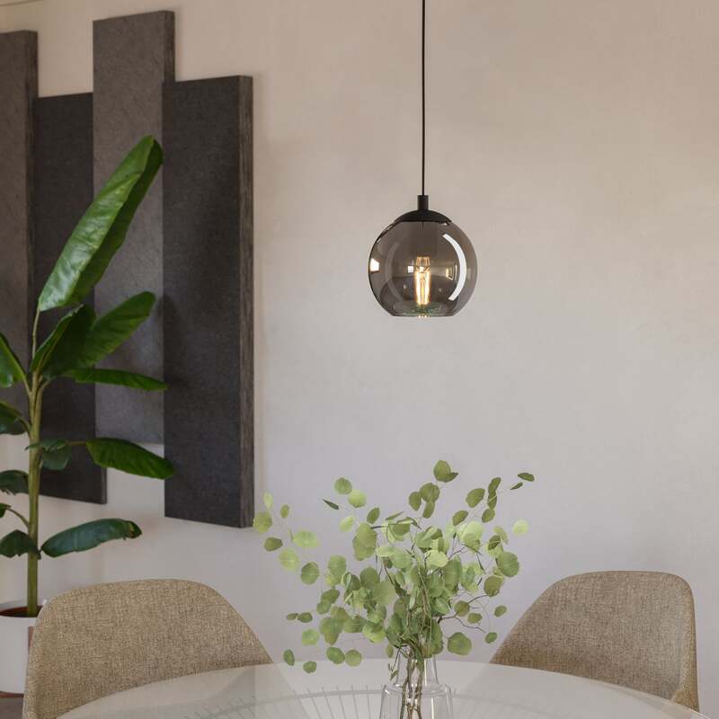 Eglo Hängeleuchte Pendelleuchte Ariscani LED Lampe dimmbar schwarz rauchgrau - 9002759986513