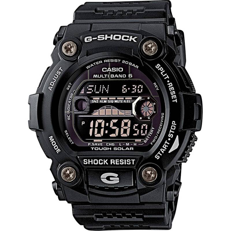 Casio Armbanduhr GW-7900B-1ER Sportuhr digital schwarz Kunstharz 20 ATM 50x52mm - 4971850435211