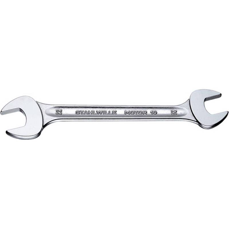 Stahlwille Doppel-Maulschlüssel 1/2" 9/16" Schlüsselweite Chrom-Stahllegierung - 4018754019762
