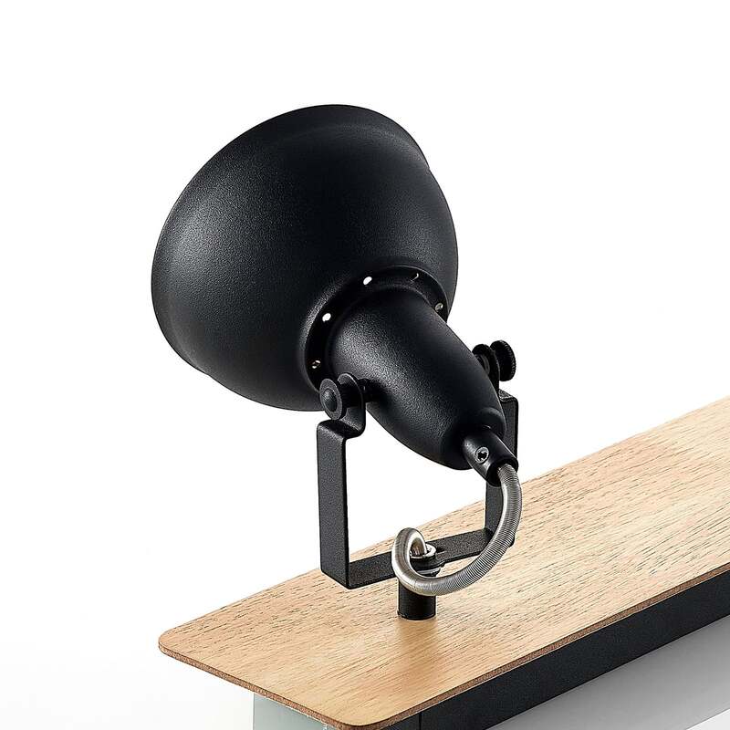 Lindby Deckenlampe Aylis 2-flg 40 cm schwarz Holz E14 drehbar schwenkbar - 4251096577747
