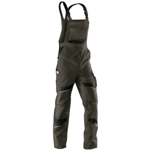 B-Ware Kübler Workwear Latzhose Activiq 3250 Oliv/Schwarz, Größe 58 Arbeitshose Hose