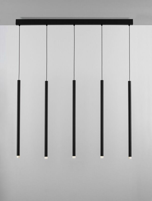Nova Luce Pendelleuchte Hängeleuchte DANDIA LED Schwarz 27W SIEHE TEXT - 5212017440341