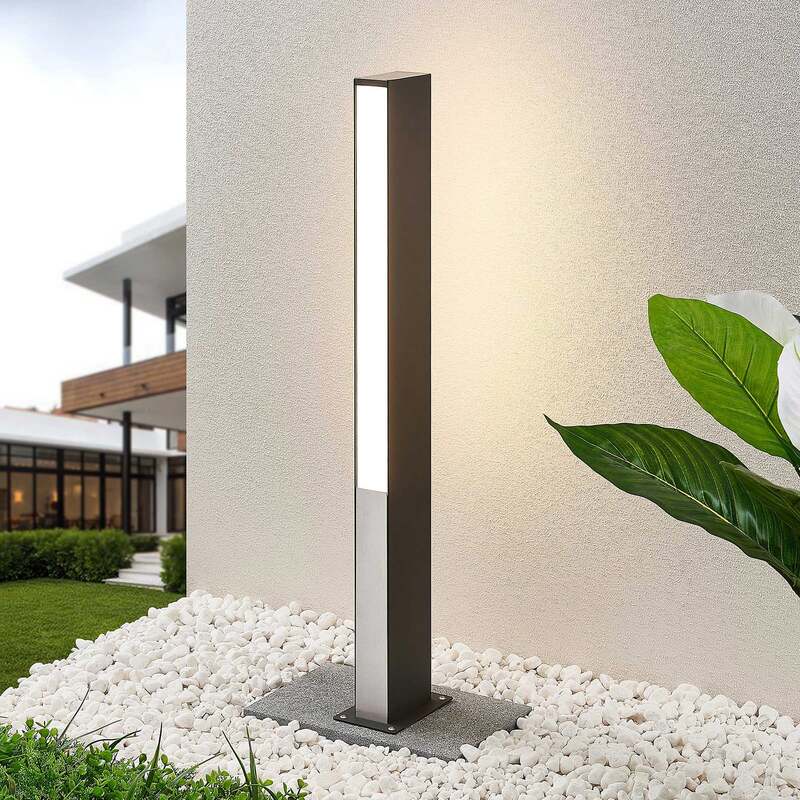 Lucande Aegisa LED-Wegeleuchte Gartenleuchte Sockelleuchte Deko-Wegelicht 80 cm - 4251096573480