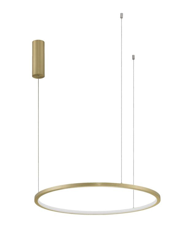 Nova Luce Pendelleuchte Hängeleuchte TARQUIN LED Messing Warmweiß dimmbar 60 cm - 5212017438270