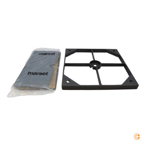B-Ware Marset Fußplatte Basis für Stehleuchte TXL 205 grau Ersatzteil 50 x 50 cm Fuß