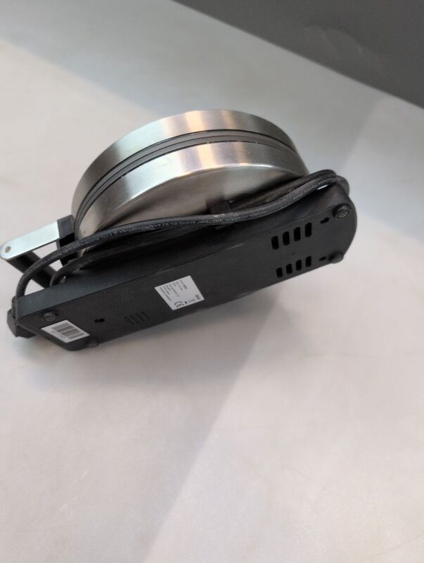 Graef Waffeleisen klappbar Edelstahl HE80 mit Antihaftbeschichtung 850W 2600g - 4001627001094