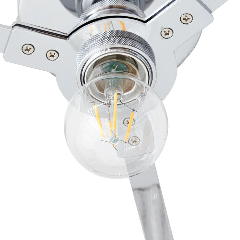 Lucande Deckenleuchte Meritt LED Lampe Leuchte dimmbar chrom klar Ø40cm 20cm - 4255830906077