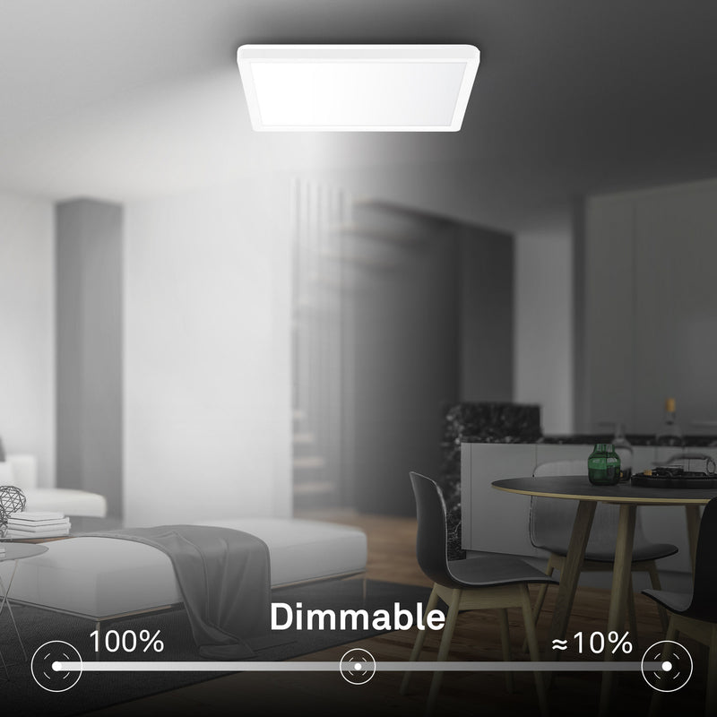 Briloner Deckenlampe LED Tava A dimmbar CCT Lampe Leuchte weiß 29x29cm - 4002707486091