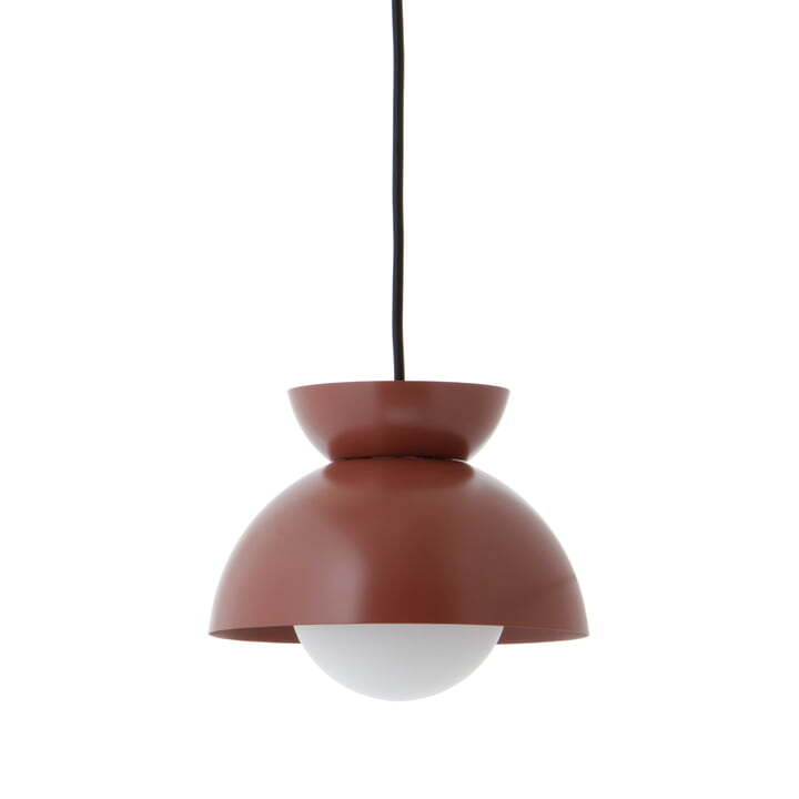 Frandsen Butterfly Pendelleuchte Hängeleuchte Deckenlampe Ø 21 cm x H 18 cm rot - 5702410464377