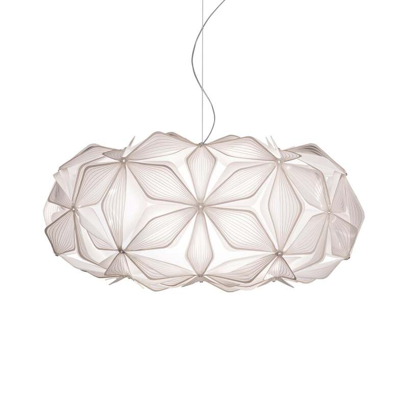 Slamp Pendellampe Hängeleuchte C'EST LA VIE LED dimmbar weiß Ø53cm Kabel - 0000010054216