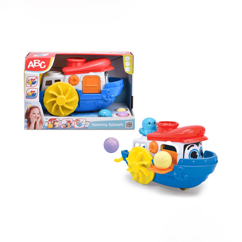 DICKIE TOYS Badespielzeug Badewannenspielzeug Boot Oktopus Sammy Splash Kinder - 4006333083242