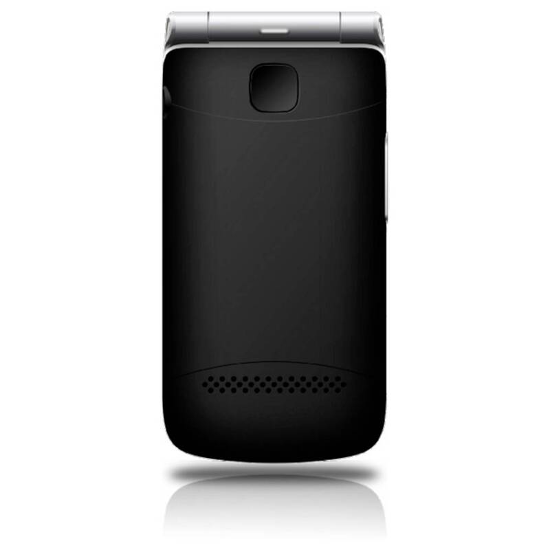 Beafon Senioren-Klapp-Handy SL495 mit SOS Taste und Ladestation schwarz silber - 9120124824182