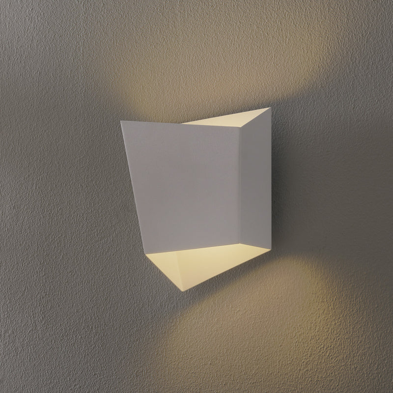 Mantra Iluminación Wandleuchte Asimetric Wandleuchte Wandlicht aus Stahl GX53 we - 8435153262203