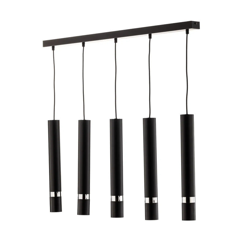 Milagro Hängeleuchte Joker Pendelleuchte Deckenlampe schwarz silber Lampe LED - 5902693766544
