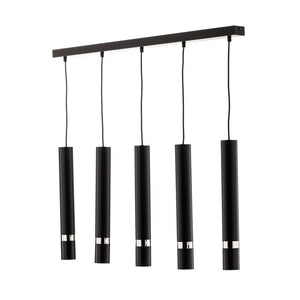 B-Ware Milagro Hängeleuchte Joker Pendelleuchte Deckenlampe schwarz silber Lampe LED