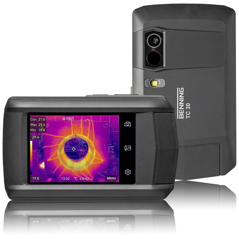 Benning TC 30 Wärmebildkamera -20 bis 400 °C 25 Hz 2m fallsicher - 4014651505308