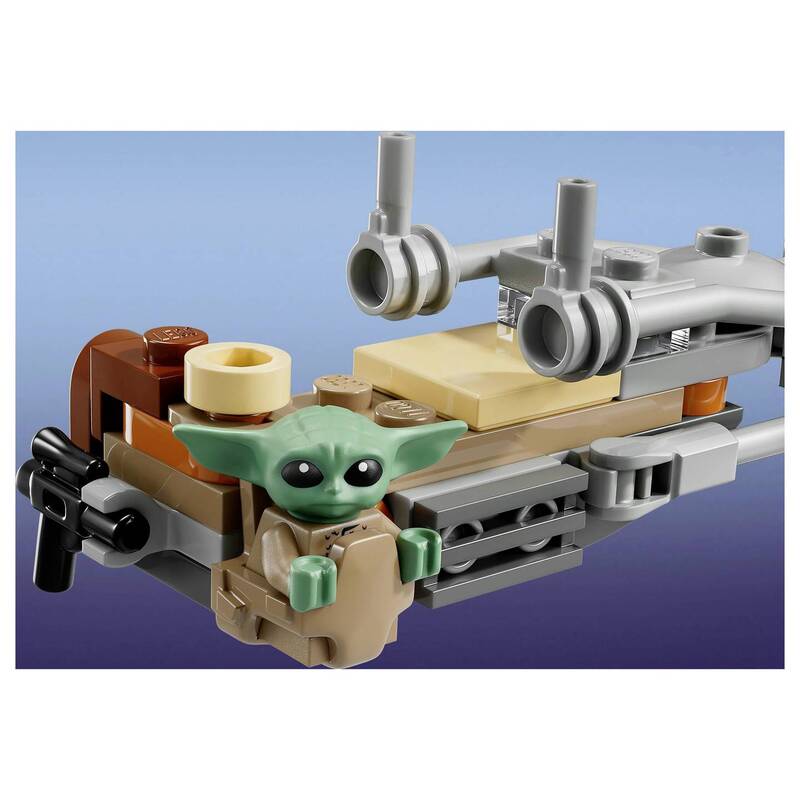 LEGO STAR WARS Der Mandalorianer und Grogu auf Speeder Bike 75436 Spielset - 5702018105467