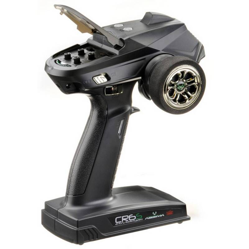 Absima Pistolengriff-Fernsteuerung 2,4 GHz 6 Kanäle FHSS Hochleistungsgerät 360g - 4250650941932