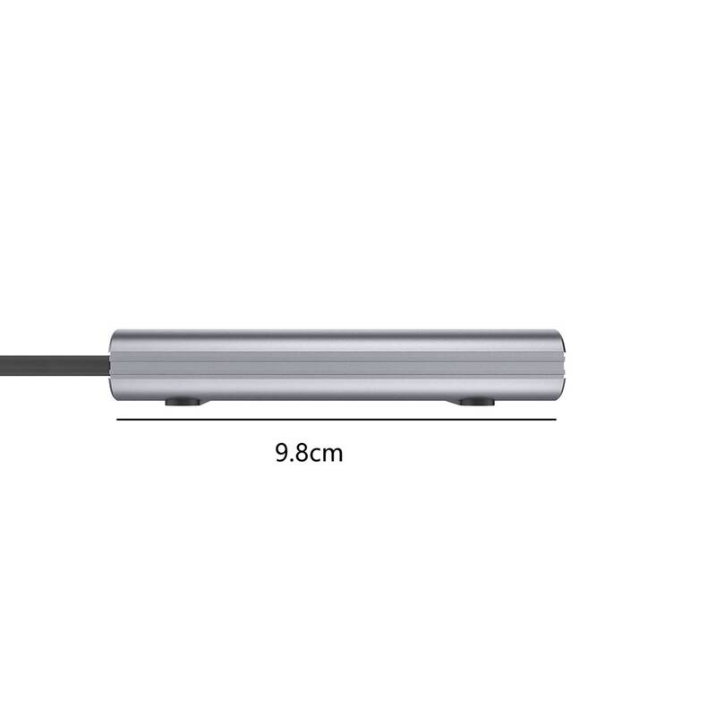 WAVLINK TV Monitor Adapter HDMI Konverter Thunderbolt 3 Space Grau Dual Display - 4064161240381