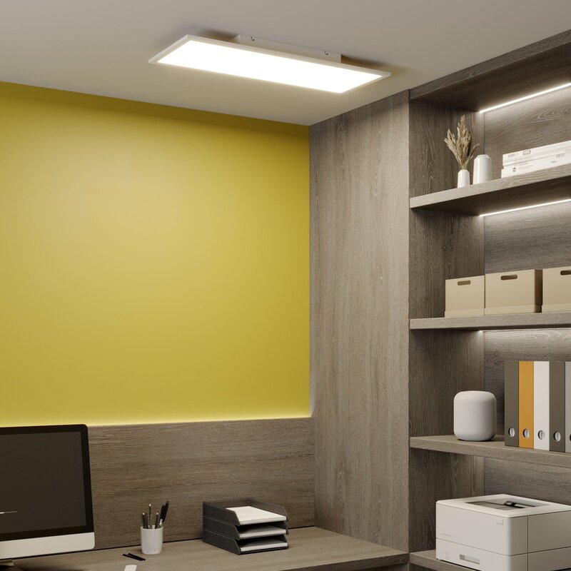 Lindby LED Panel Deckenleuchte Leuchte Luay Nachtlicht CCT Fernbedienung dimmbar - 4251096581614