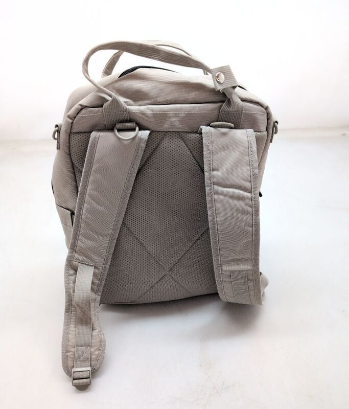 ELSA & EMIL Henkel-Rucksack Kangurubeige Wickelrucksack Wickelzubehör Grau - 2000584699681
