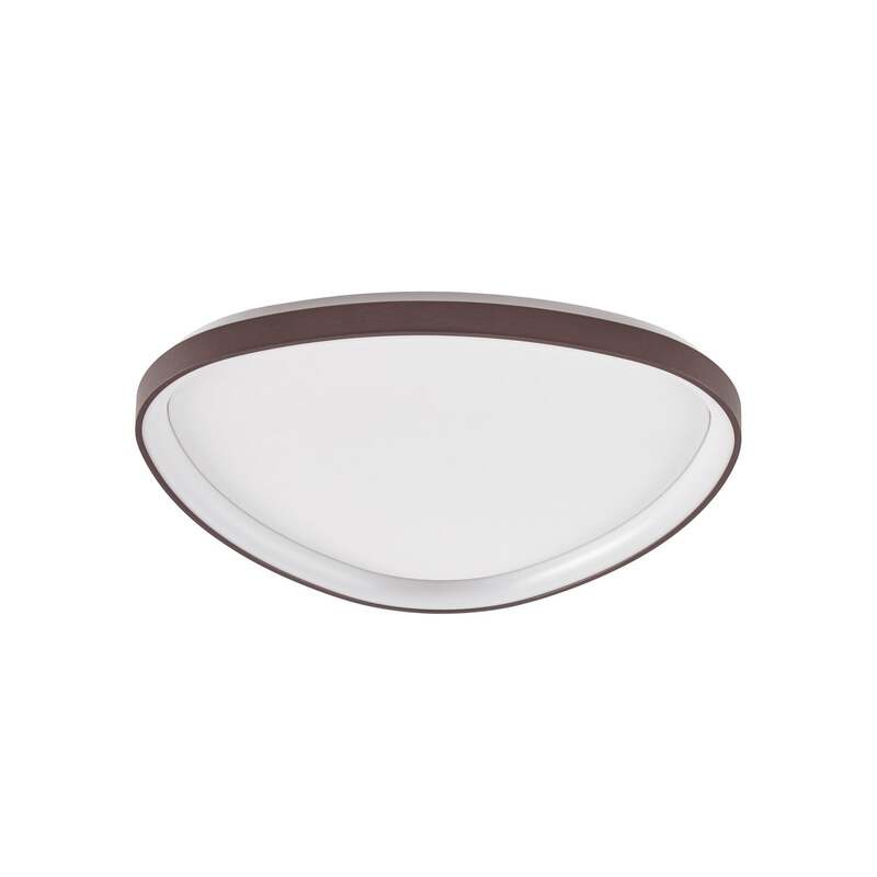 Lucande Deckenleuchte Lampe Asken LED dimmbar CCT braun 61x60cm 2870 Lumen - 4255830918001