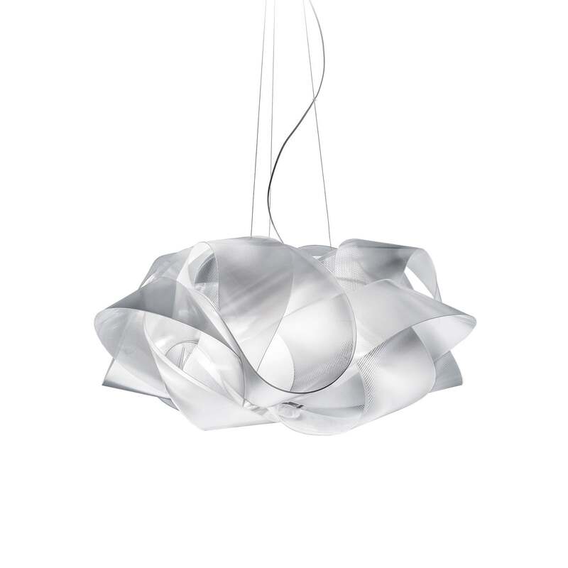 Slamp Fabula Pendelleuchte klar 60 cm 5x12W dimmbar E27 Lentiflex - 8024727073576