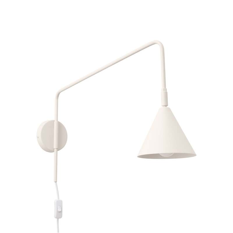 Wandleuchte LYS beige LED Wandlampe Lampe Leuchte 30cm Höhe 14cm Durchmesser - 5907073081279