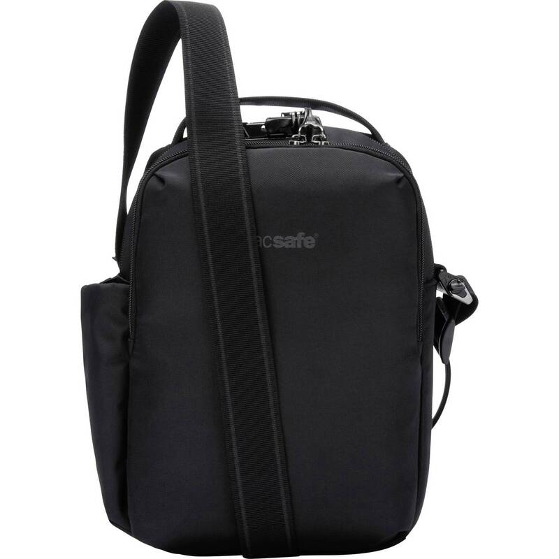 Pacsafe Notebook Tasche V Tour Crossbody schwarz Anti-Diebstahl 27,9cm schwarz - 0688334009564