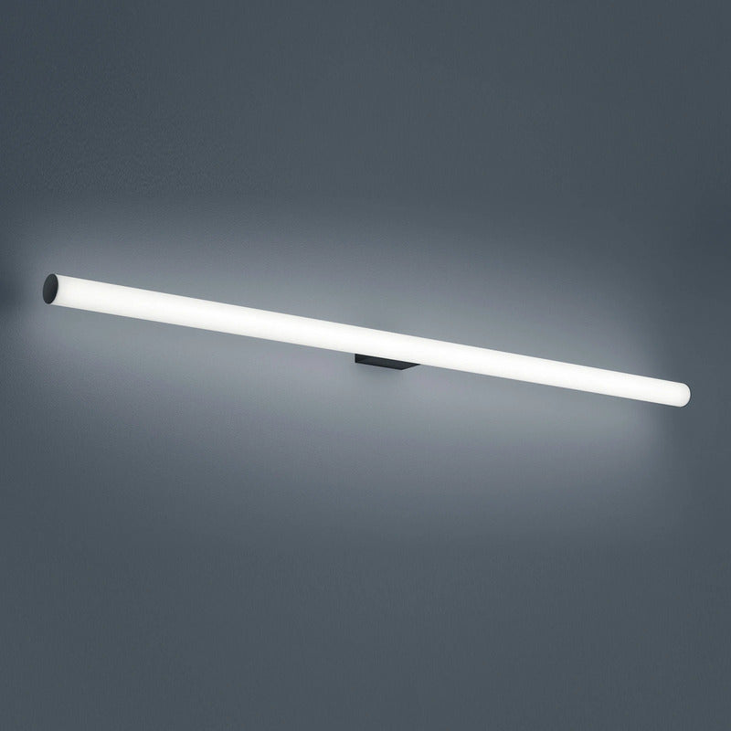 Helestra Spiegelleuchte Badleuchte LED Loom schwarz 120 cm warmweiß Acryl Metall - 4022671109253