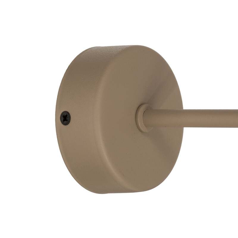 TK-Lighting Wandlampe Elizabeth dimmbar E27 beige sand Leinen 39cm 1-flammig - 5906135111664